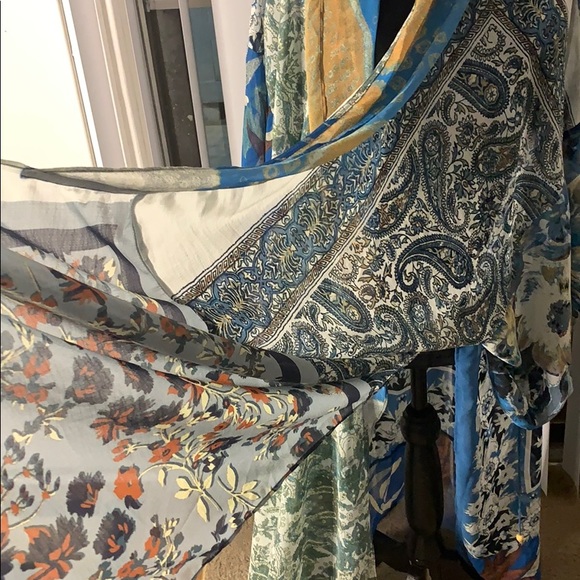 Free People Keeping Up with the Kimono Blue Multi - Picture 10 of 10